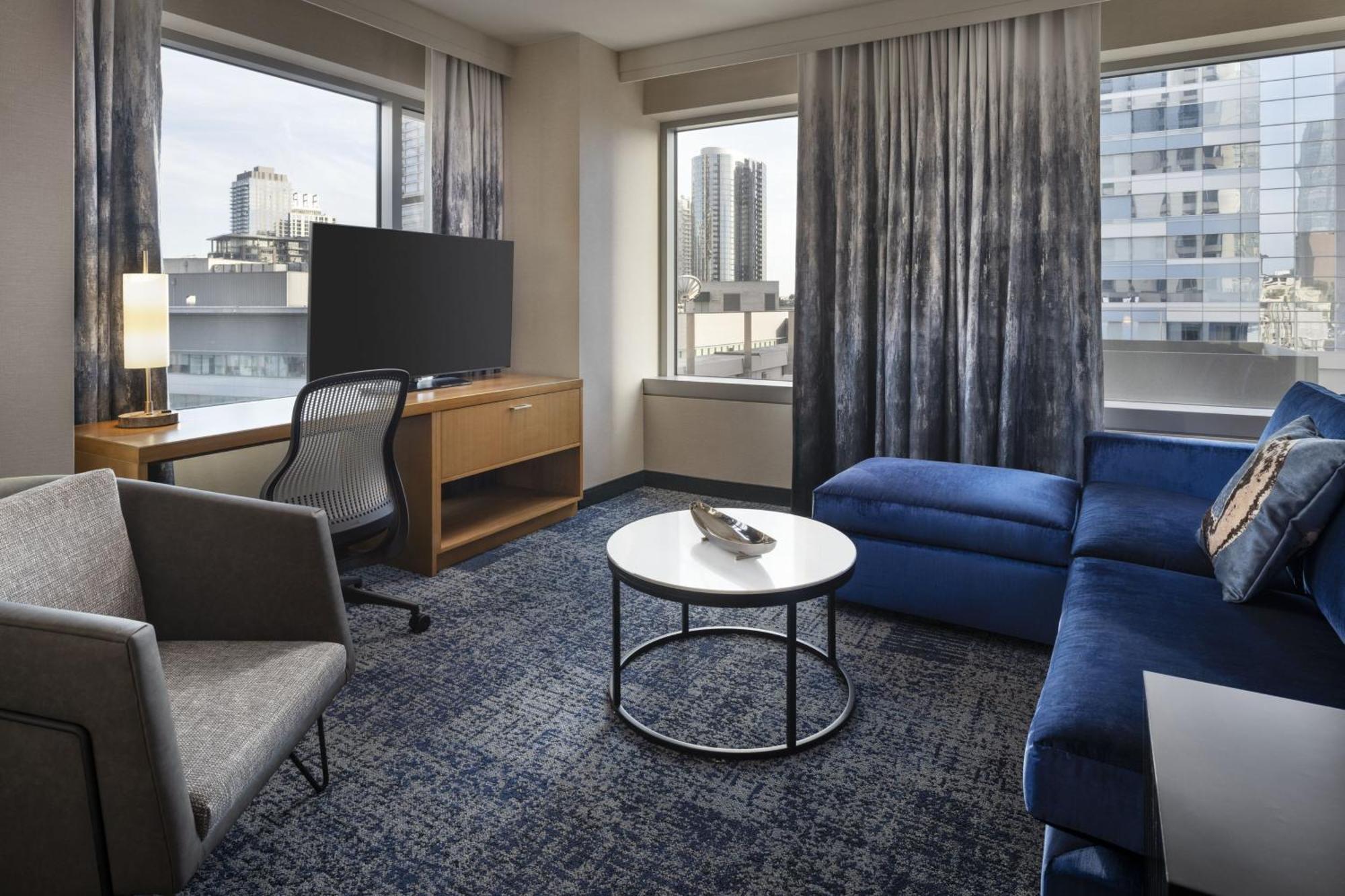 Courtyard By Marriott Los Angeles L.A. Live מראה חיצוני תמונה